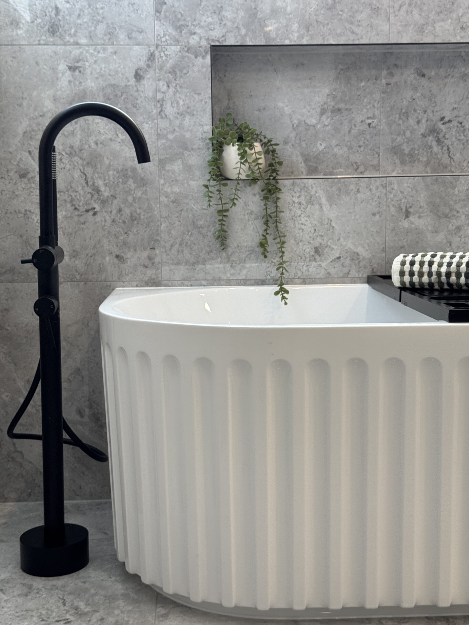 Finished renovation detail by Reliable Bathrooms